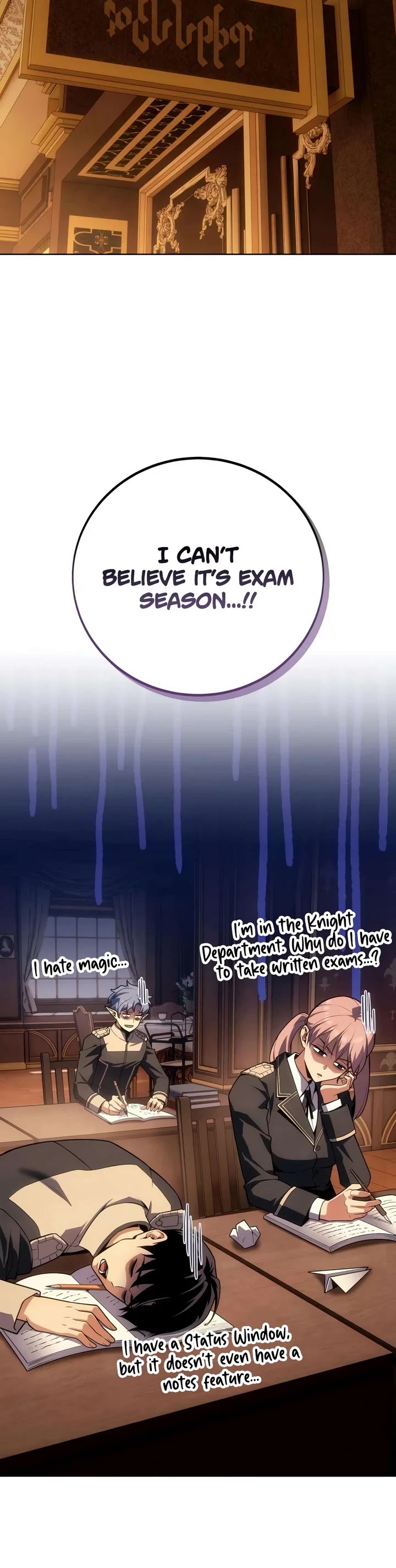 30 Years Since the Prologue Chapter 19 page 44 - Chapter 19: Academy Field Trips Always Come Under Attack. (1)
