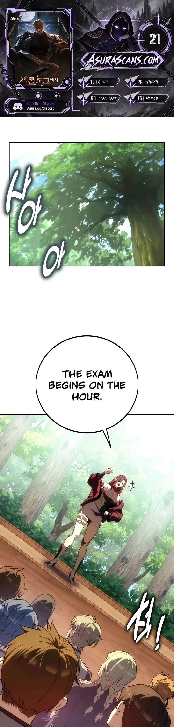 30 Years Since the Prologue Chapter 21 page 1 - Chapter 21: An Academy Field Trip Always Comes with an Attack. (3)