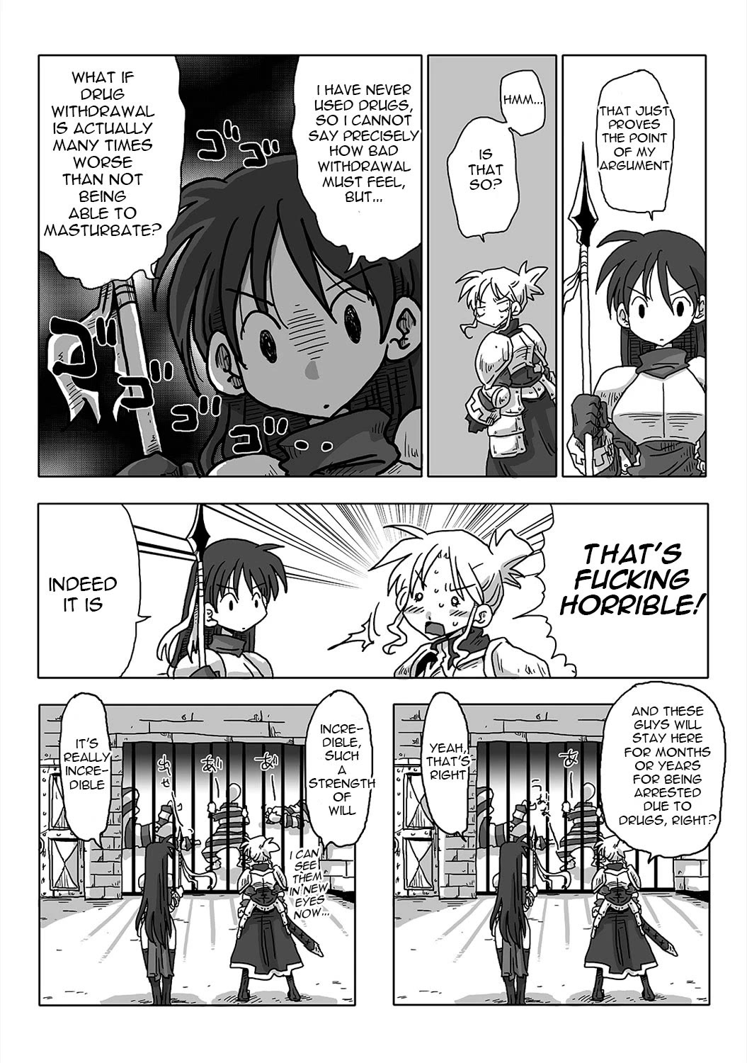 33 Years Old Single Female Knight-Captain Chapter 1 page 3 - Chapter 1 : Chapters 1 to 6