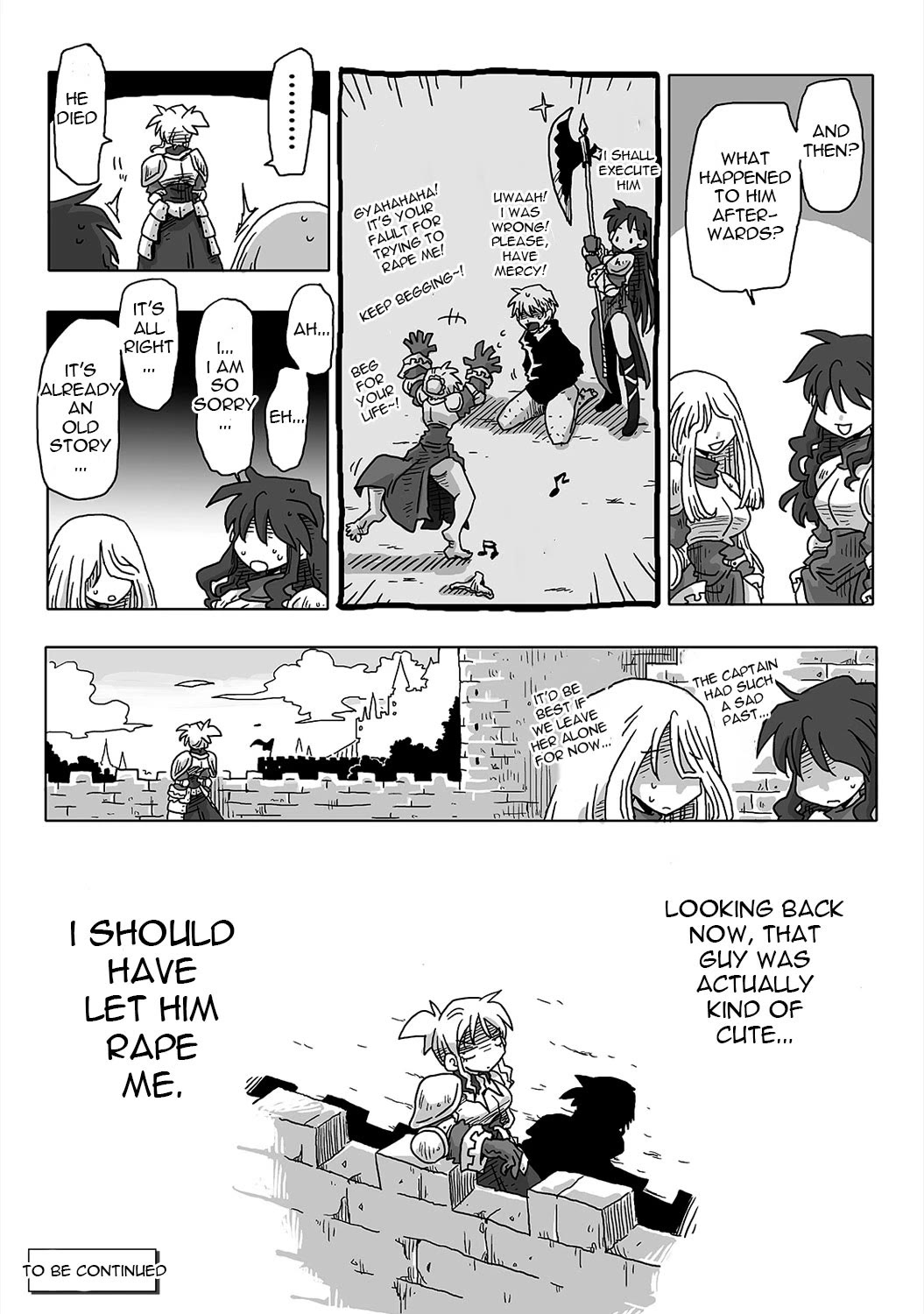 33 Years Old Single Female Knight-Captain Chapter 2 page 2 - Chapter 2: Youth's First Time