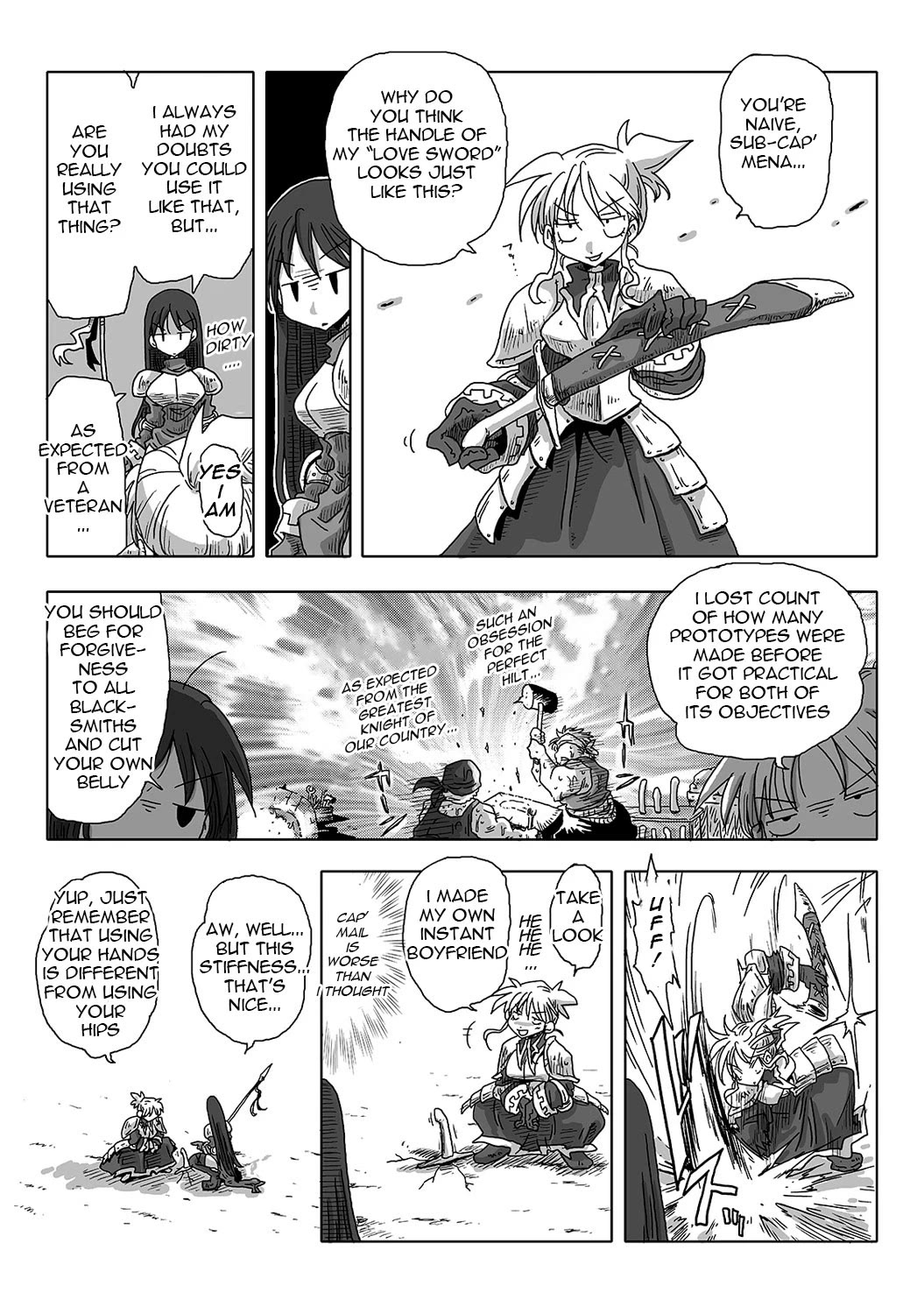 33 Years Old Single Female Knight-Captain Chapter 3 page 2 - Chapter 3: Sword's Lover
