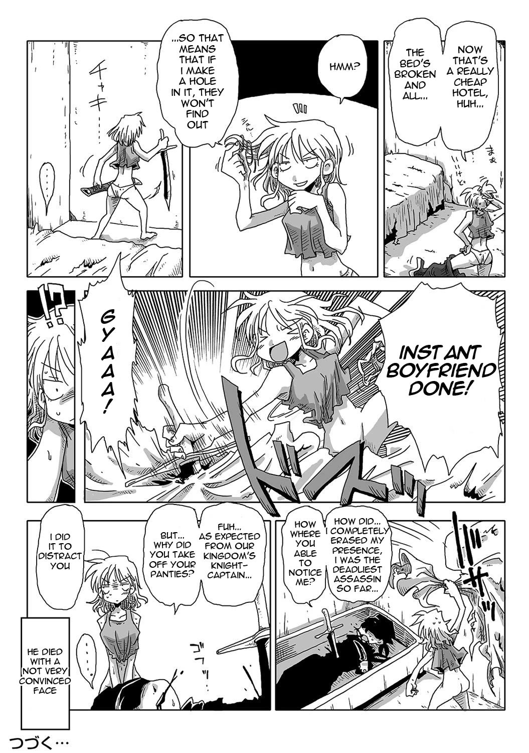 33 Years Old Single Female Knight-Captain Chapter 4 page 2 - Chapter 4: The Day Off Was Wasted On The Cleanup