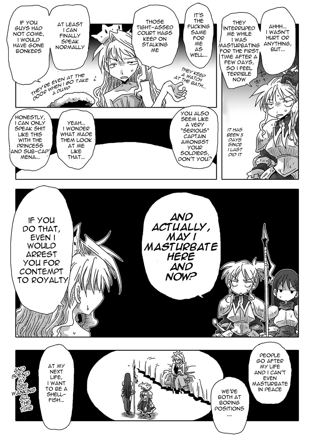 33 Years Old Single Female Knight-Captain Chapter 5 page 2 - Chapter 5: I Want To Be A Shellfish