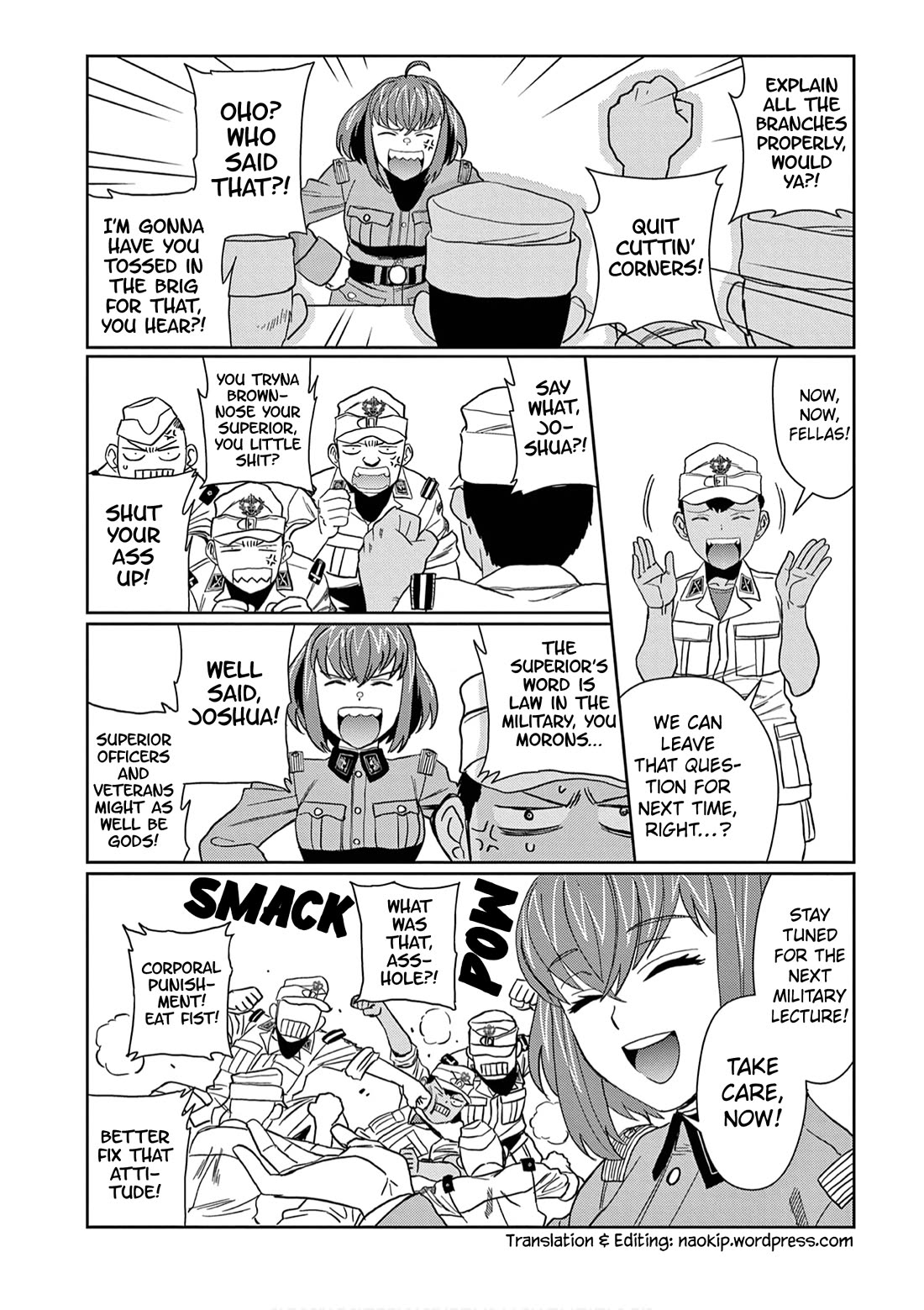 341st RMR Battlegroup Chapter 7.5 page 5 - Chapter 7.5: Volume 1 Extras: Learn the Secrets of Warfare through Comics!