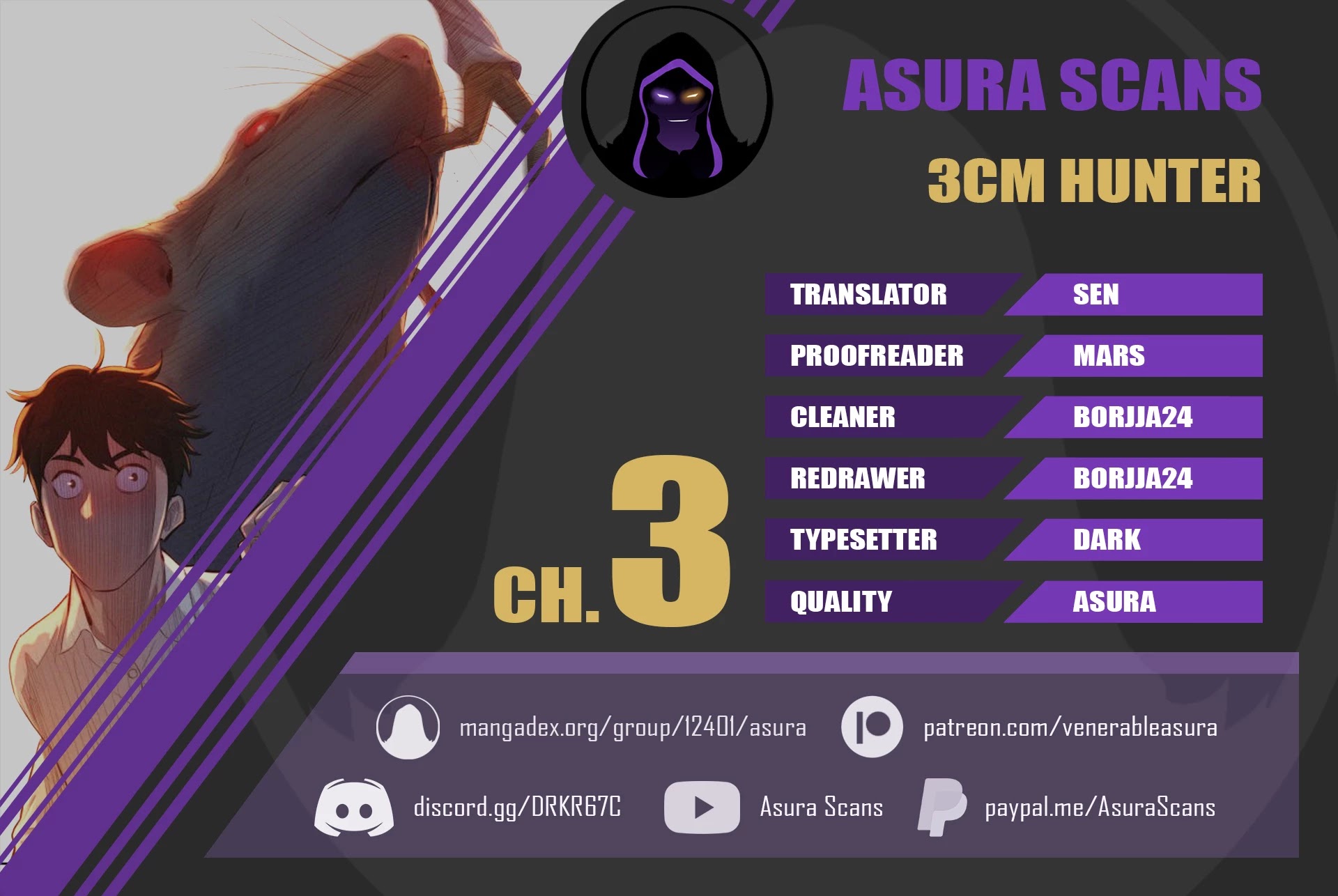 3CM Hunter Chapter 2 page 1 - Chapter 2