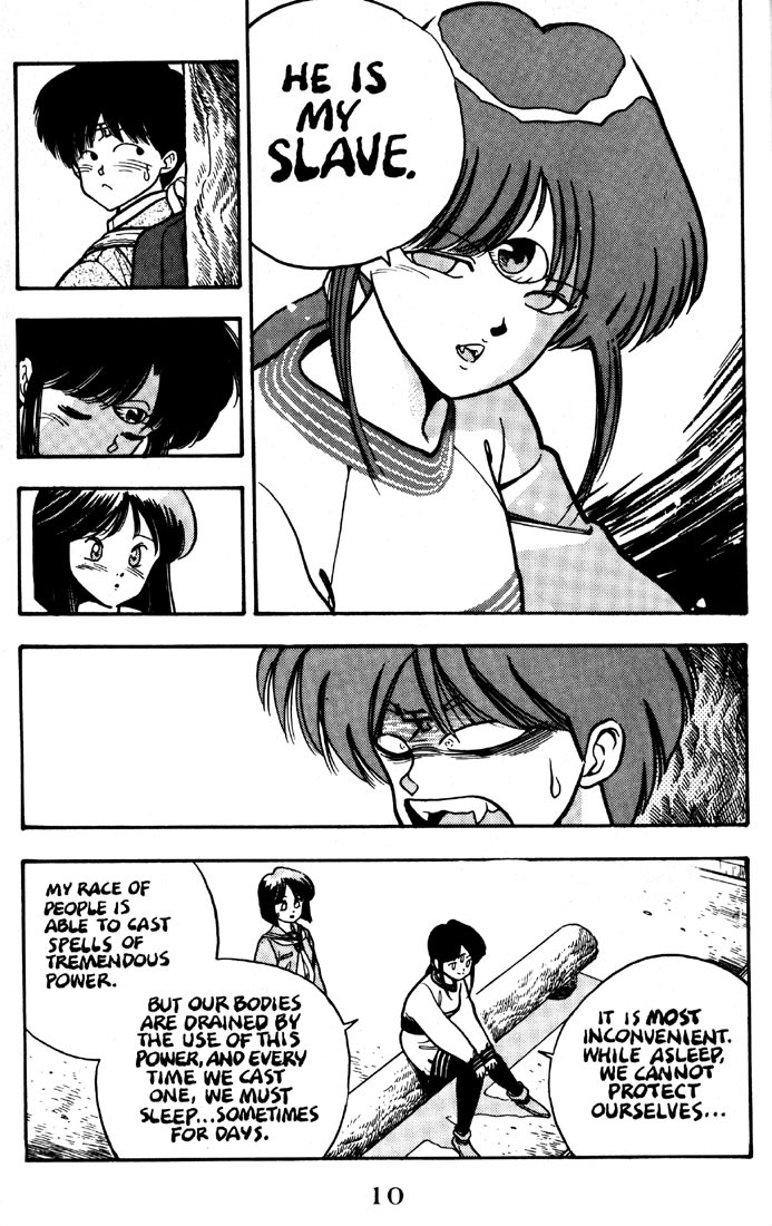 3x3 Eyes Chapter 10 page 11 - Chapter 10: Curse of The Gesu - Part V