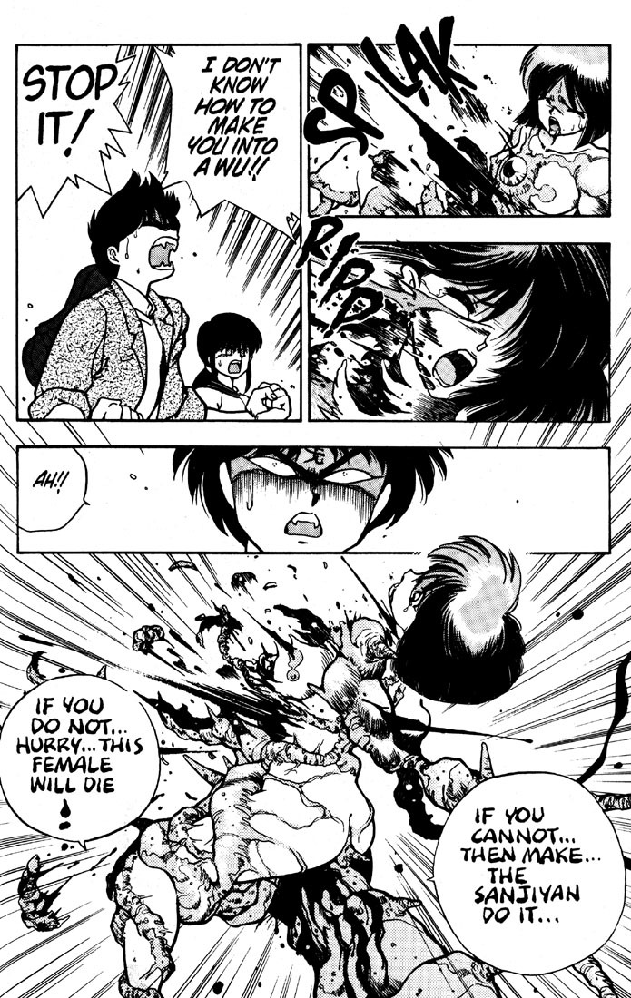 3x3 Eyes Chapter 10 page 20 - Chapter 10: Curse of The Gesu - Part V