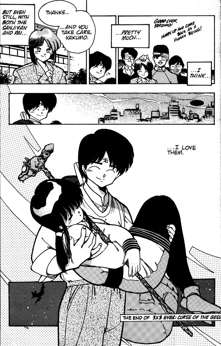 3x3 Eyes Chapter 10 page 28 - Chapter 10: Curse of The Gesu - Part V