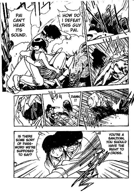 3x3 Eyes Chapter 104 page 14 - Chapter 104: The Gatekeeper of the Desert - Part II