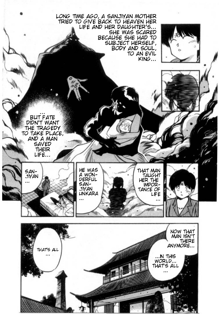 3x3 Eyes Chapter 125 page 16 - Chapter 125: The Illusion of the Seima - Part XIX