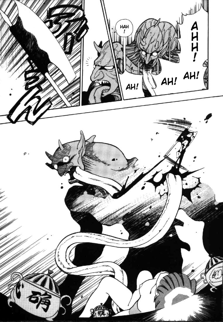 3x3 Eyes Chapter 13 page 23 - Chapter 13: Sacrifice of the Devil Wing - Part III