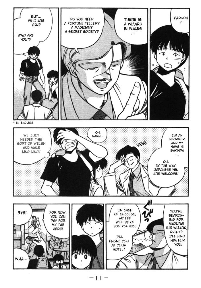 3x3 Eyes Chapter 148 page 10 - Chapter 148: Trouble in Wales
