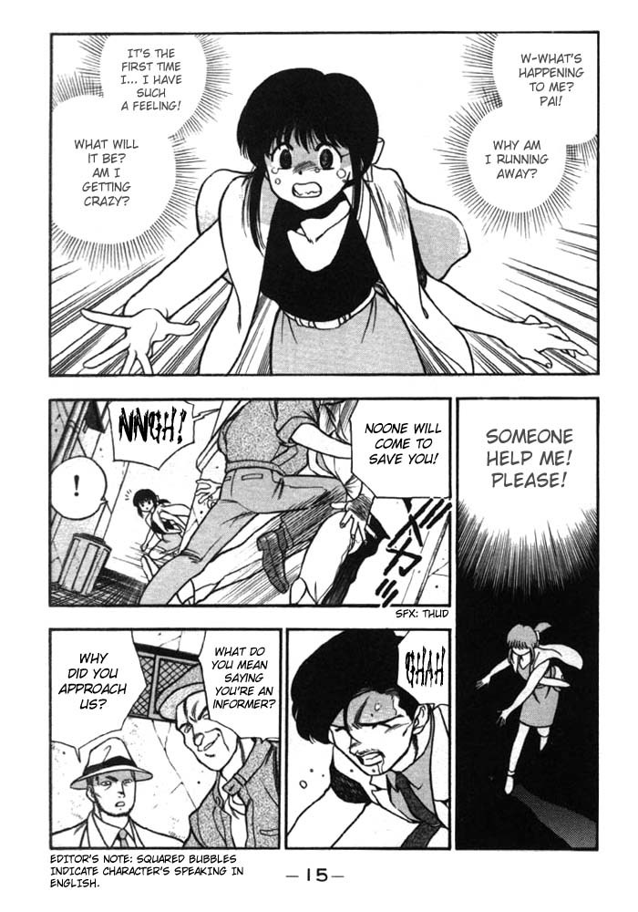 3x3 Eyes Chapter 148 page 14 - Chapter 148: Trouble in Wales