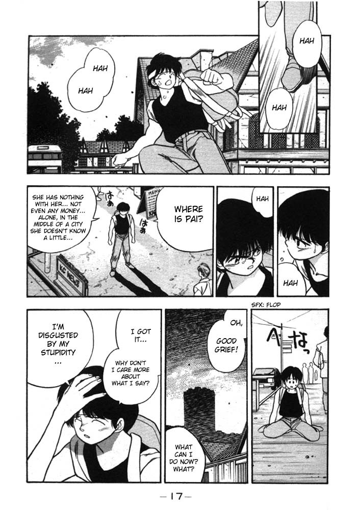 3x3 Eyes Chapter 148 page 16 - Chapter 148: Trouble in Wales
