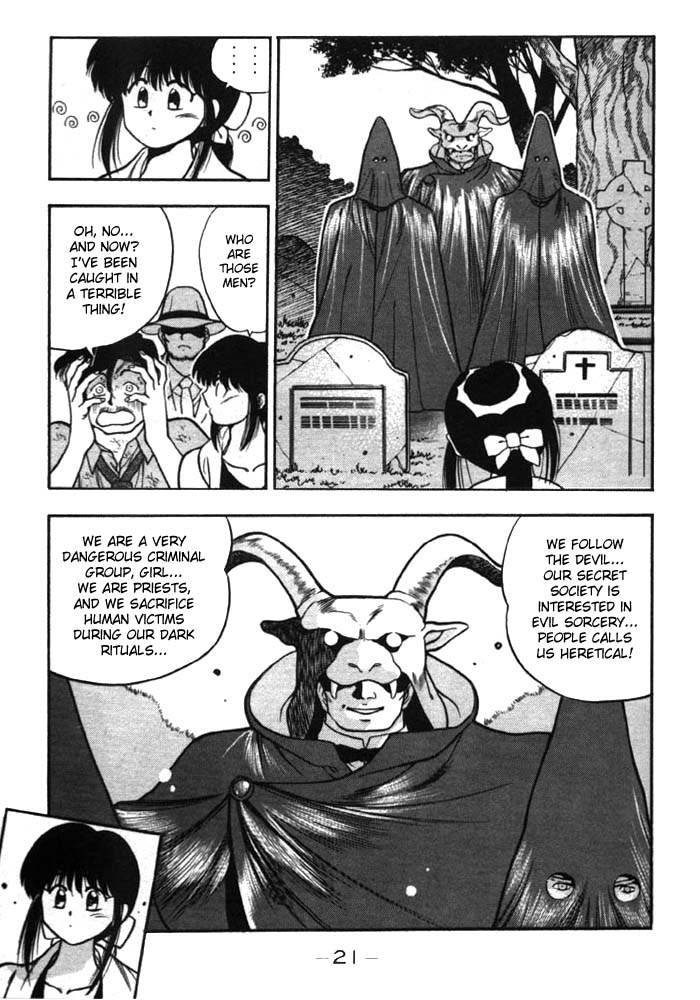 3x3 Eyes Chapter 148 page 20 - Chapter 148: Trouble in Wales