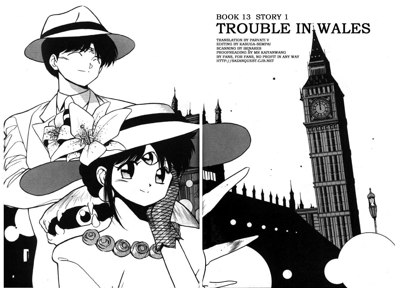 3x3 Eyes Chapter 148 page 6 - Chapter 148: Trouble in Wales