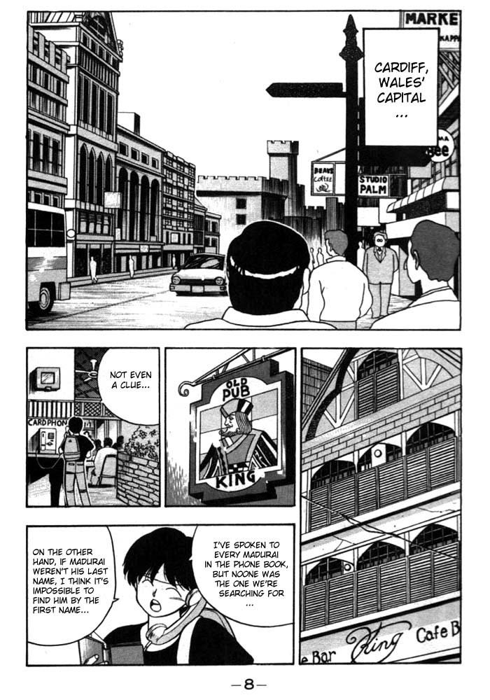 3x3 Eyes Chapter 148 page 7 - Chapter 148: Trouble in Wales