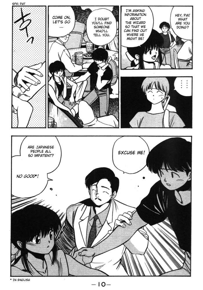 3x3 Eyes Chapter 148 page 9 - Chapter 148: Trouble in Wales