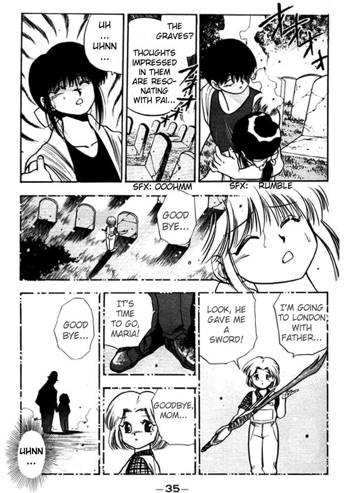 3x3 Eyes Chapter 149 page 14 - Chapter 149: The Girl from Ten Years Back
