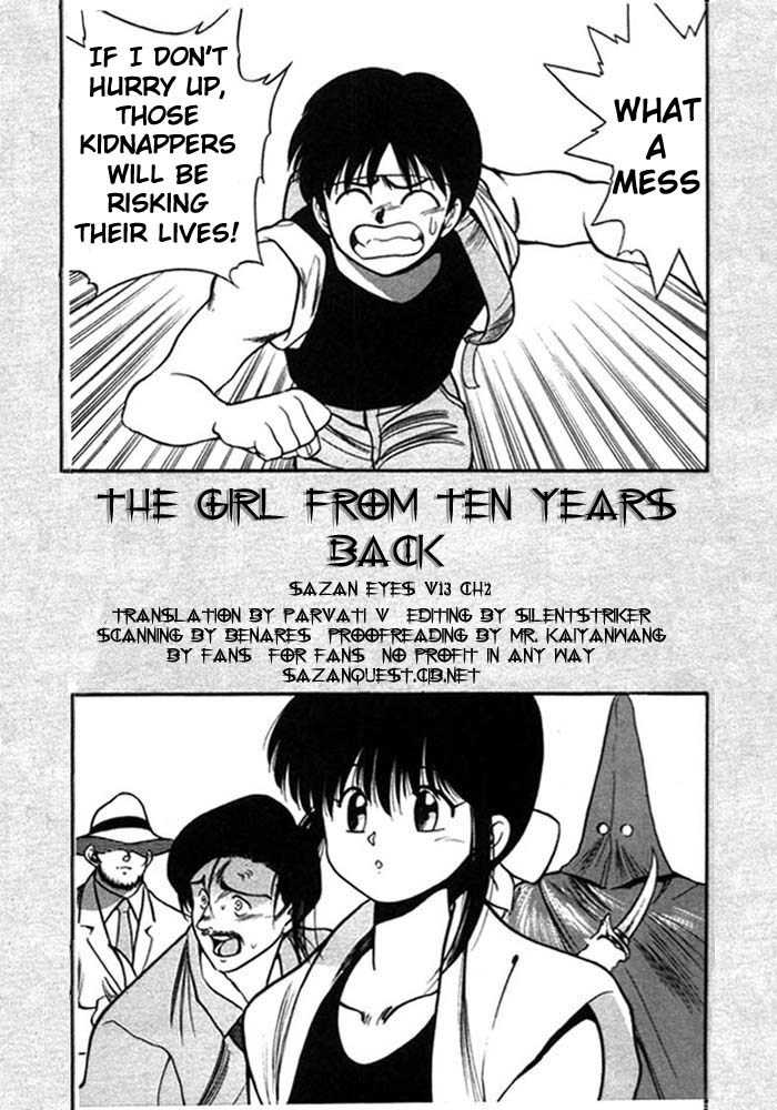3x3 Eyes Chapter 149 page 3 - Chapter 149: The Girl from Ten Years Back