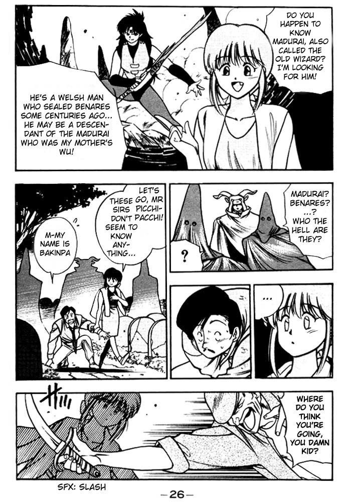 3x3 Eyes Chapter 149 page 5 - Chapter 149: The Girl from Ten Years Back
