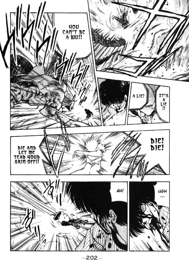 3x3 Eyes Chapter 15 page 28 - Chapter 15: Sacrifice of the Devil Wing - Part V