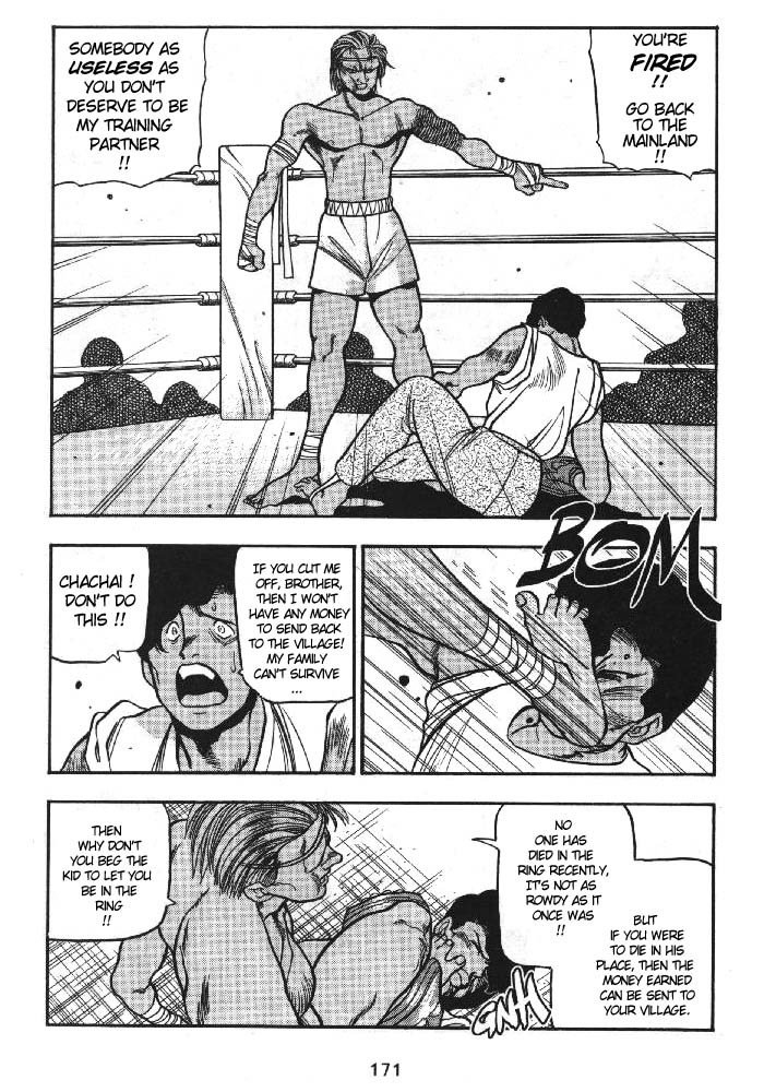 3x3 Eyes Chapter 159 page 8 - Chapter 159: Yakumo, K.O.