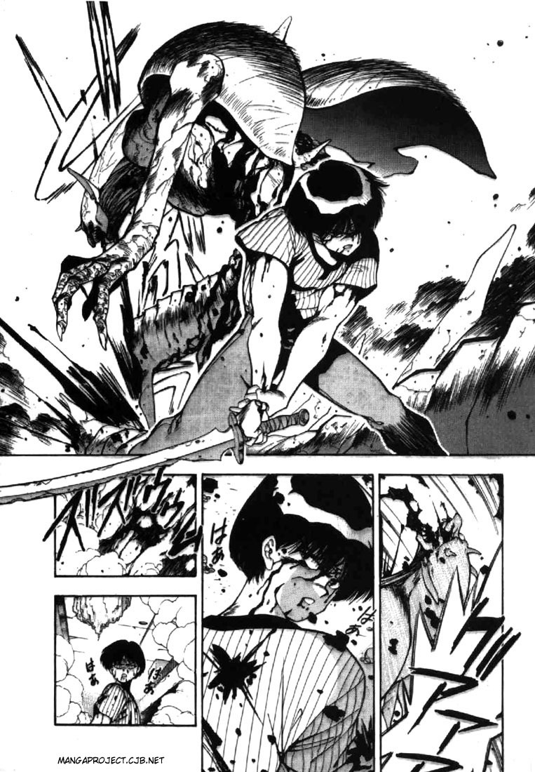 3x3 Eyes Chapter 16 page 3 - Chapter 16: Sacrifice of the Devil Wing - Part VI