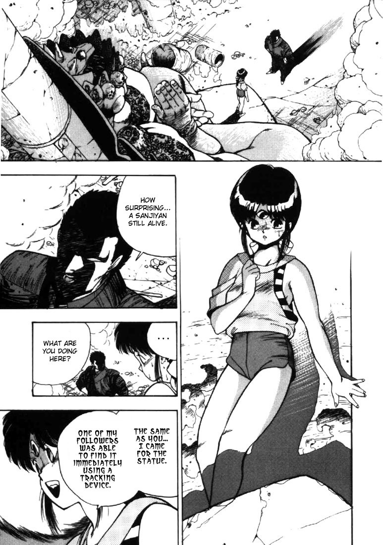 3x3 Eyes Chapter 16 page 7 - Chapter 16: Sacrifice of the Devil Wing - Part VI