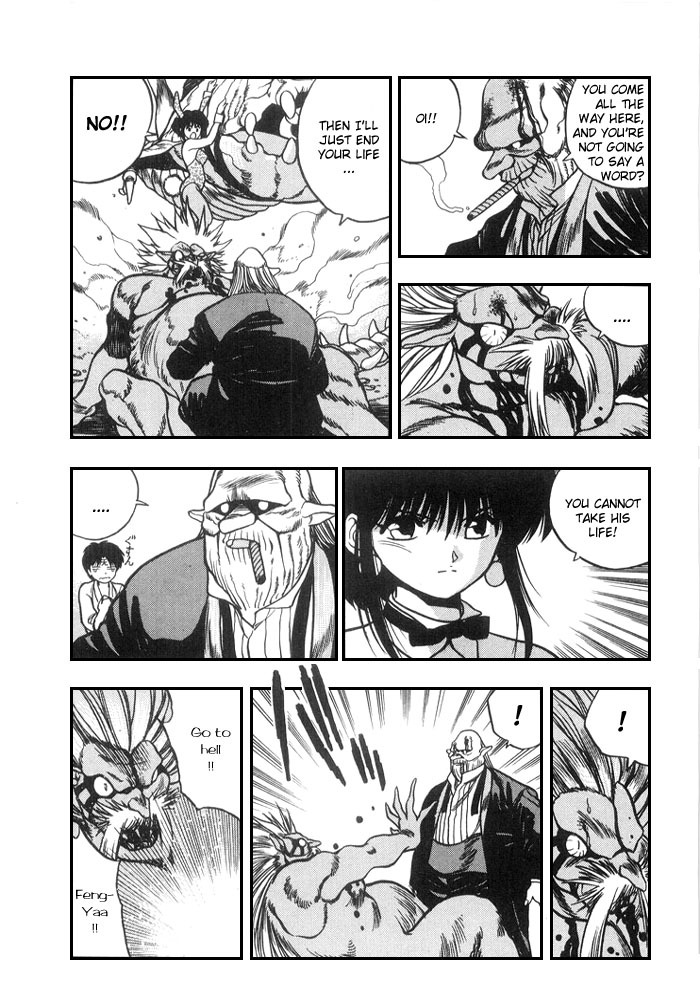 3x3 Eyes Chapter 164 page 14 - Chapter 164: Preparing for Battle