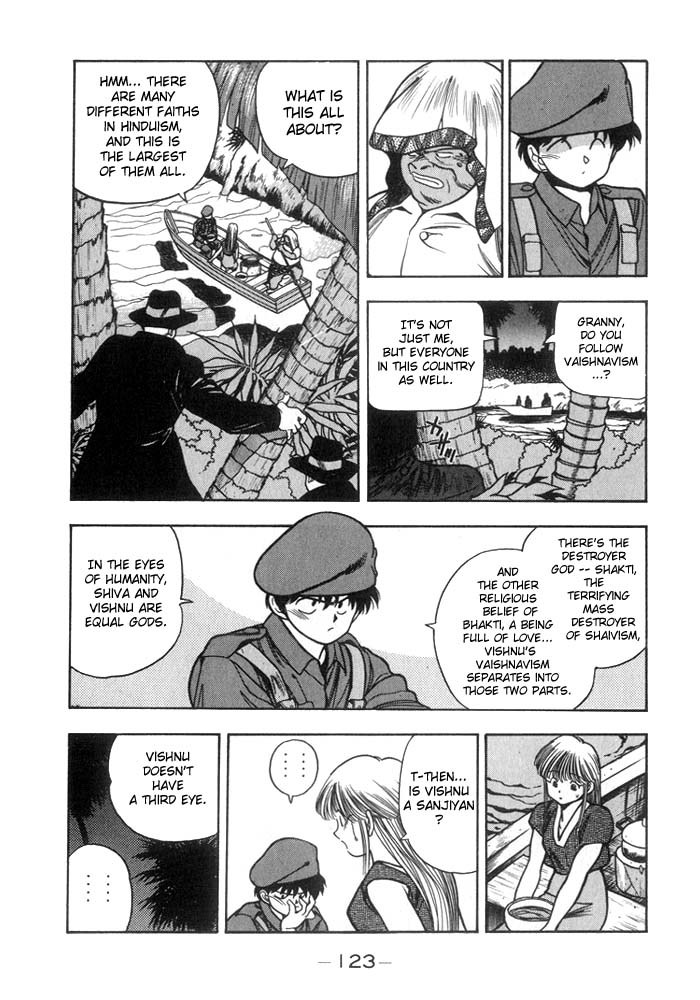 3x3 Eyes Chapter 171 page 8 - Chapter 171: Vishnu