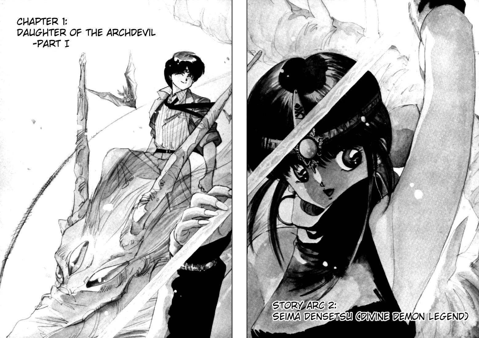 3x3 Eyes Chapter 18 page 5 - Chapter 18: Daughter of the Archdevil - Part I