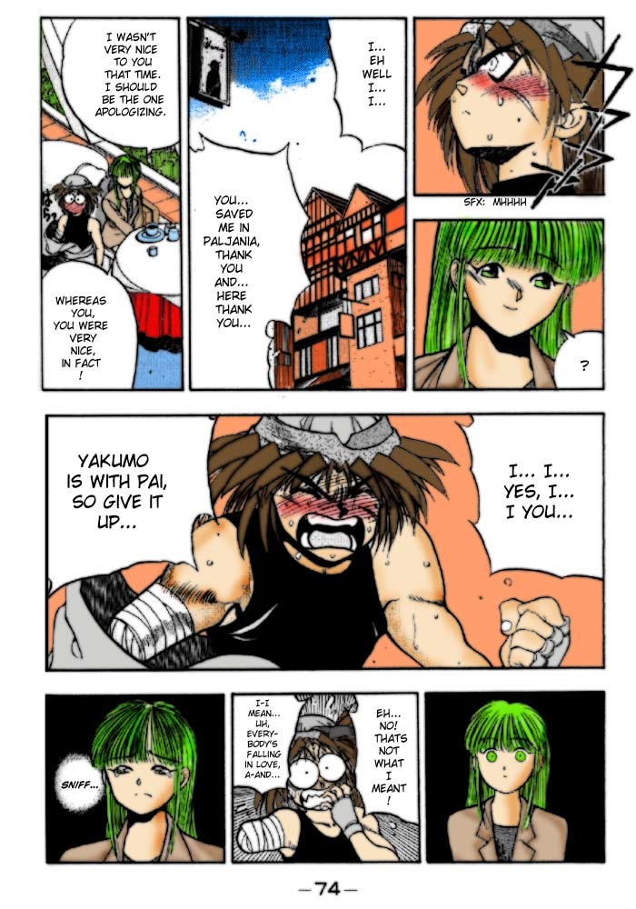 3x3 Eyes Chapter 184 page 14 - Chapter 184: Feelings