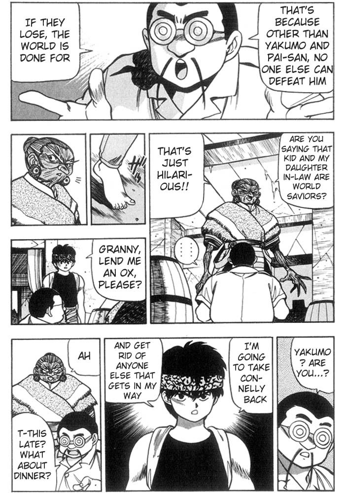 3x3 Eyes Chapter 195 page 12 - Chapter 195: Rubbed the Wrong Way