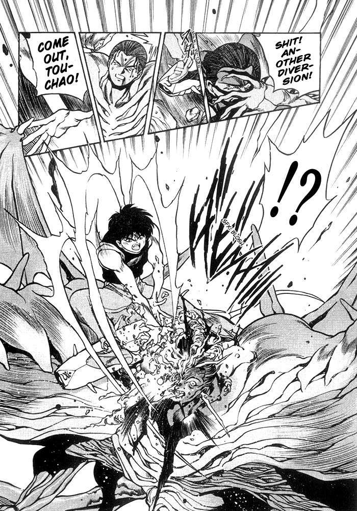 3x3 Eyes Chapter 217 page 10 - Chapter 217: Titanic Combat