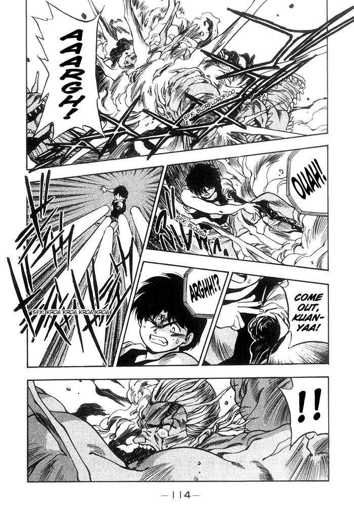 3x3 Eyes Chapter 217 page 12 - Chapter 217: Titanic Combat