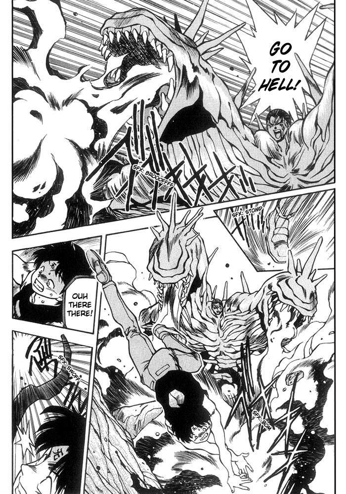 3x3 Eyes Chapter 217 page 4 - Chapter 217: Titanic Combat