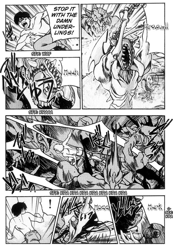 3x3 Eyes Chapter 224 page 8 - Chapter 224: Escape