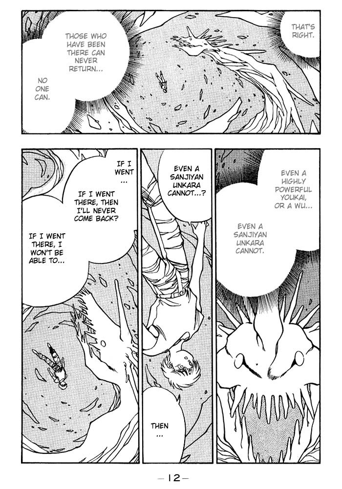 3x3 Eyes Chapter 242 page 10 - Chapter 242: The Third World