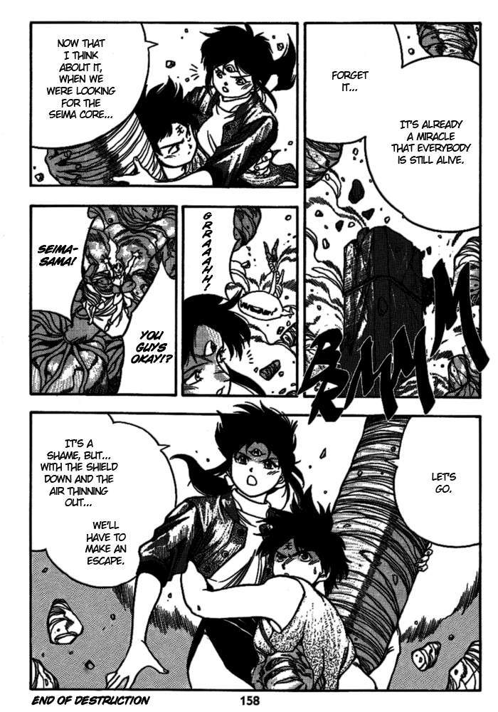 3x3 Eyes Chapter 252 page 15 - Chapter 252: Destruction