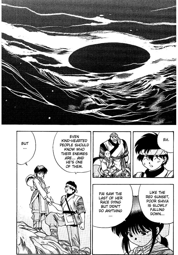3x3 Eyes Chapter 266 page 9 - Chapter 266: Dark Clouds