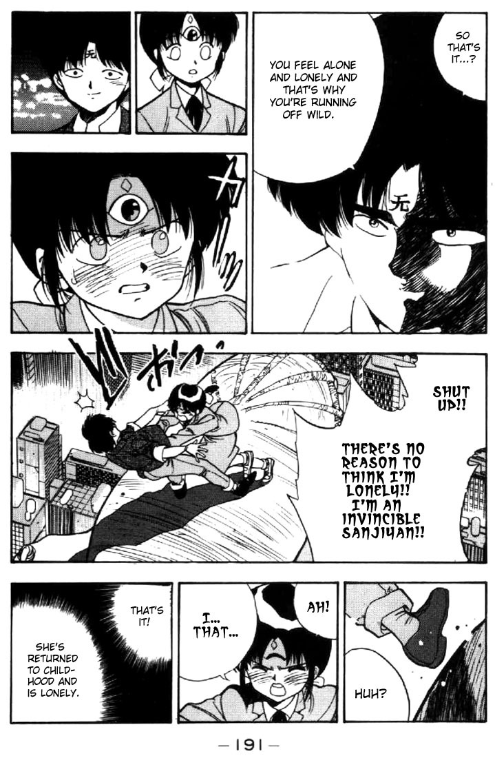 3x3 Eyes Chapter 27 page 15 - Chapter 27: Summoning of the Devil Beast - Part III