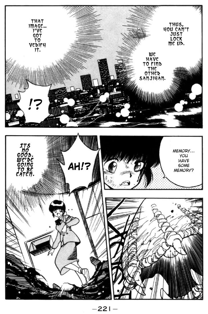 3x3 Eyes Chapter 29 page 8 - Chapter 29: Summoning of the Devil Beast - Part V
