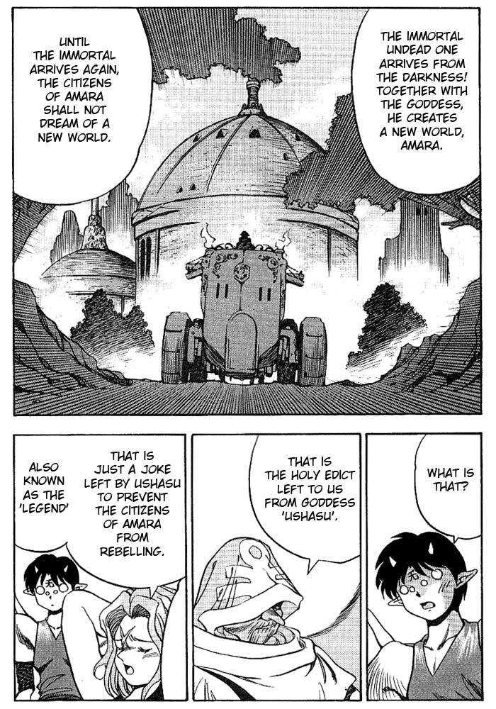 3x3 Eyes Chapter 292 page 8 - Chapter 292: Melancholy Goddess