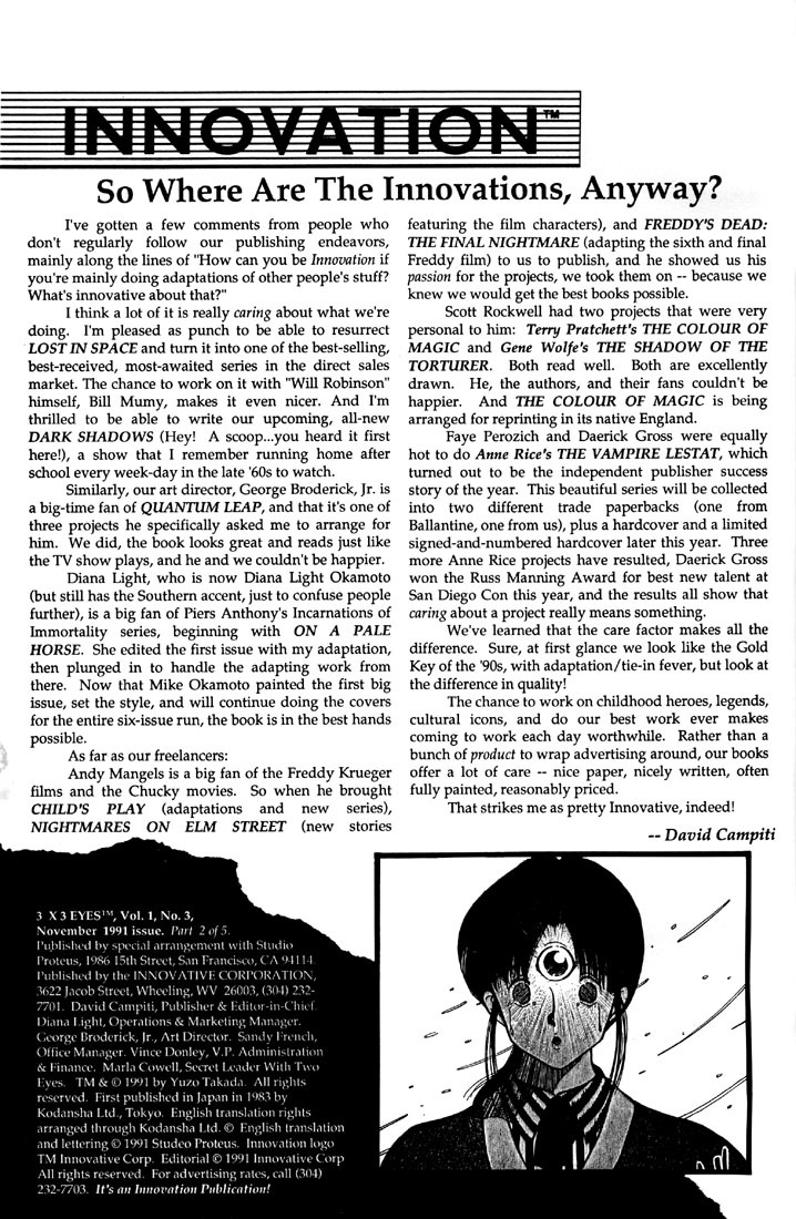 3x3 Eyes Chapter 3 page 2 - Chapter 3: House of Demons - Part I