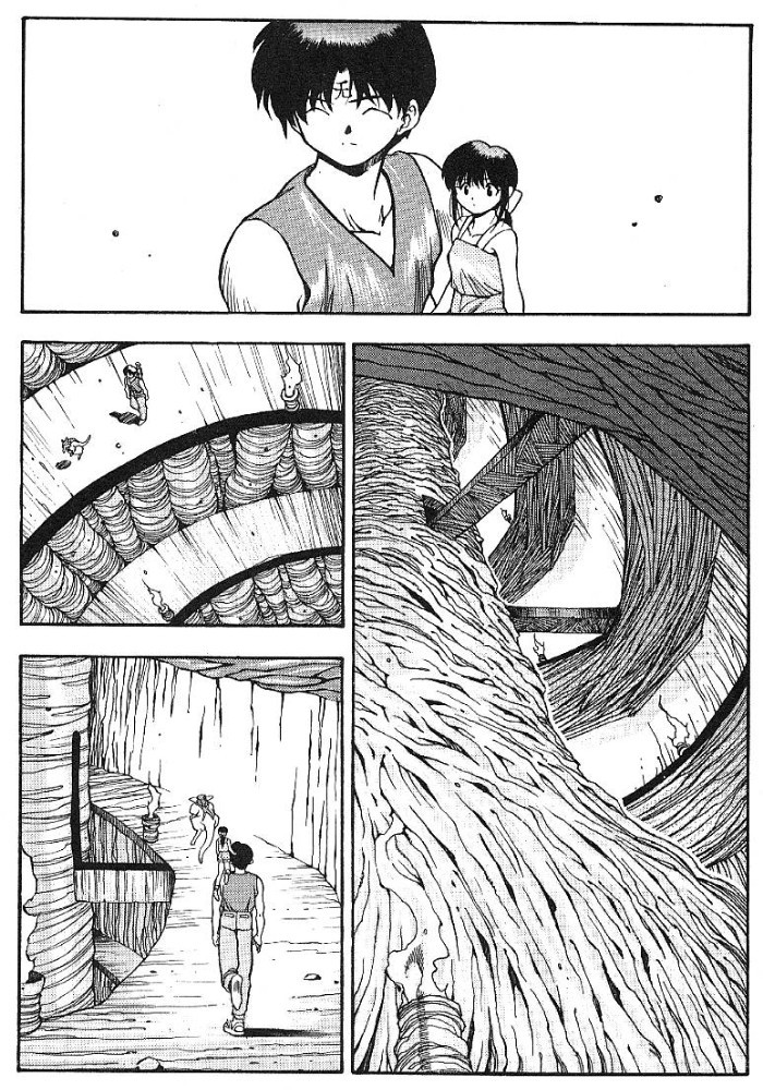 3x3 Eyes Chapter 309 page 10 - Chapter 309: The Water Dungeon of Naraka