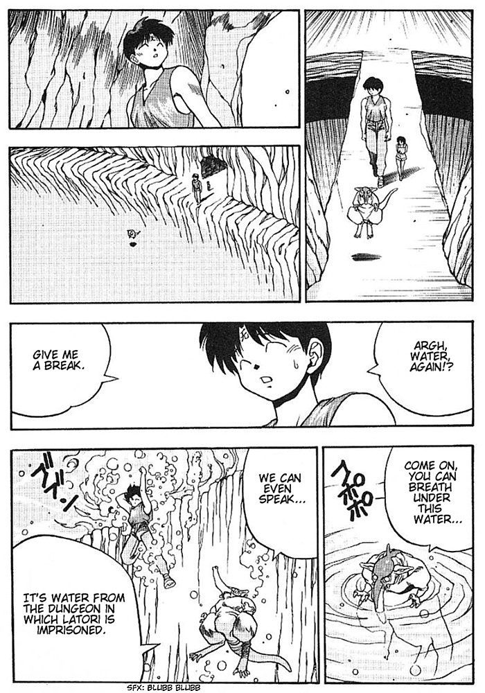 3x3 Eyes Chapter 309 page 11 - Chapter 309: The Water Dungeon of Naraka