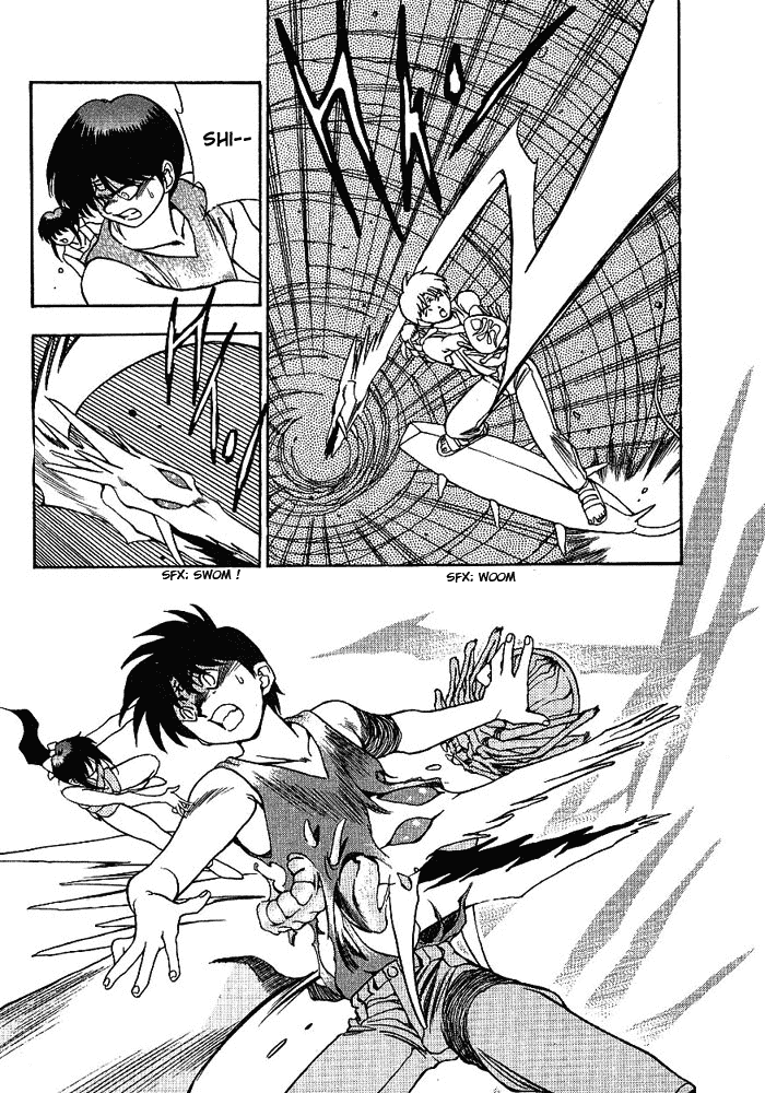 3x3 Eyes Chapter 316 page 11 - Chapter 316: The Binding Flame