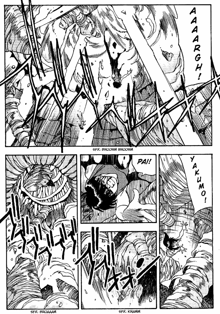 3x3 Eyes Chapter 316 page 13 - Chapter 316: The Binding Flame