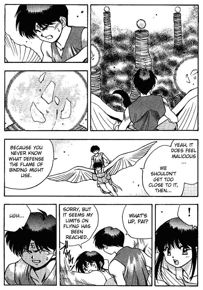 3x3 Eyes Chapter 316 page 3 - Chapter 316: The Binding Flame